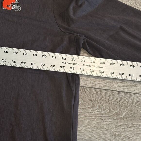 Nike On-Field NFL Cleveland Browns Sweater Men’s XL 1/4 Zip Pullover Athletic - Picture 6 of 9